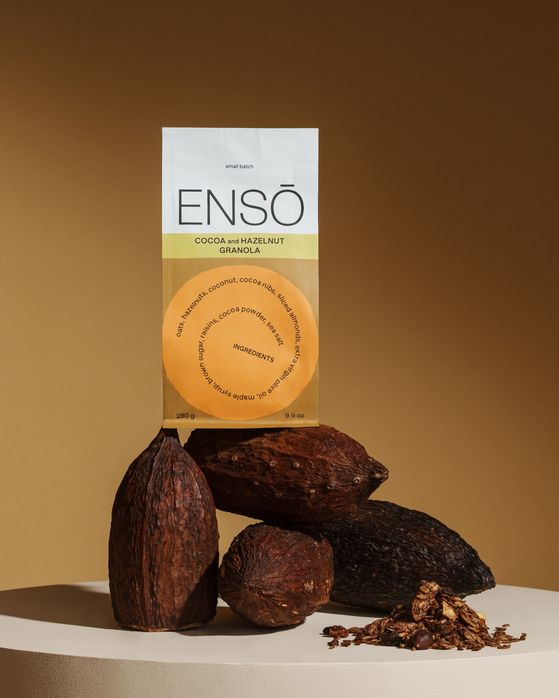 COCOA and HAZELNUT GRANOLA