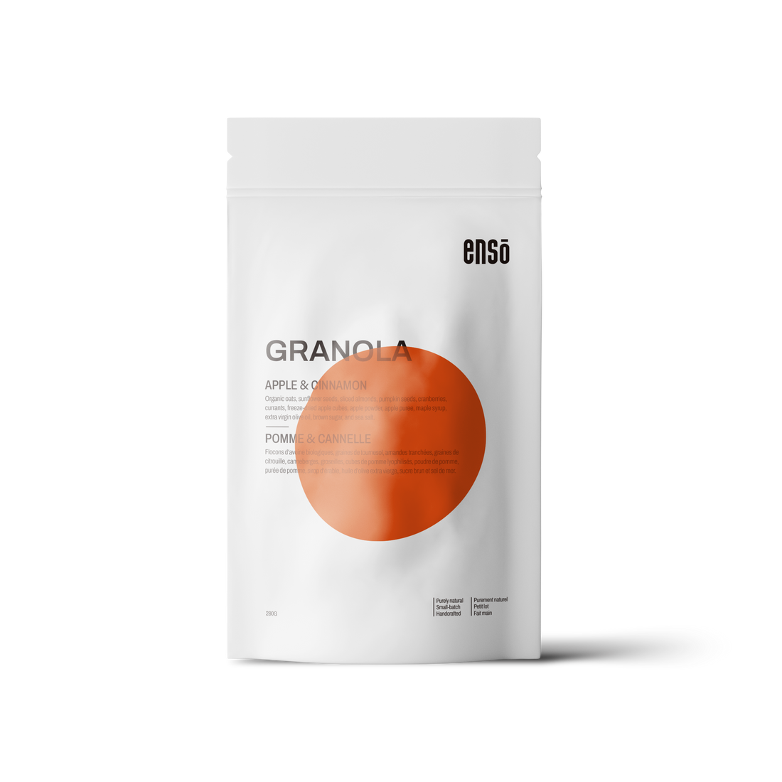 APPLE and CINNAMON GRANOLA - ENSO Granola