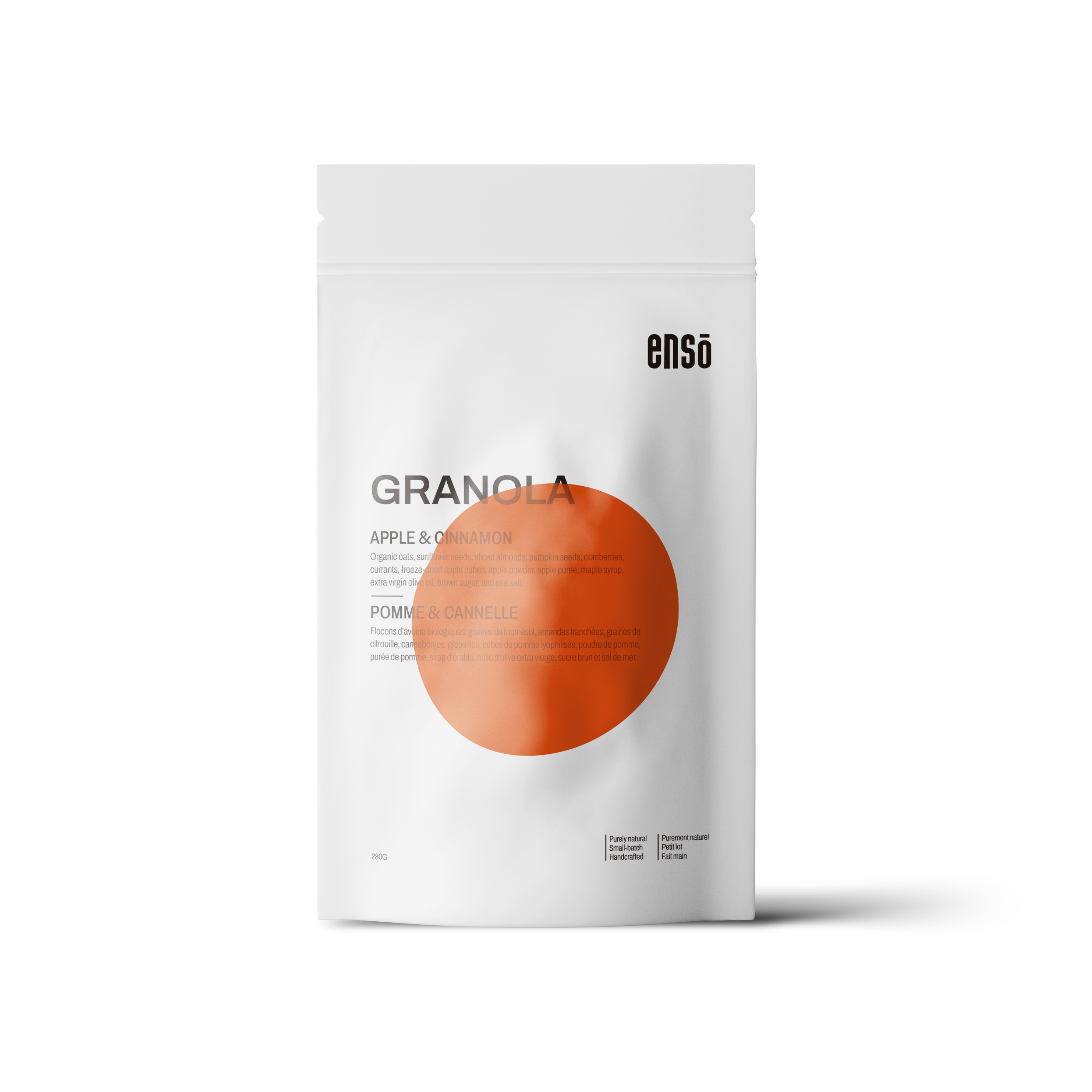 APPLE and CINNAMON GRANOLA - ENSO Granola