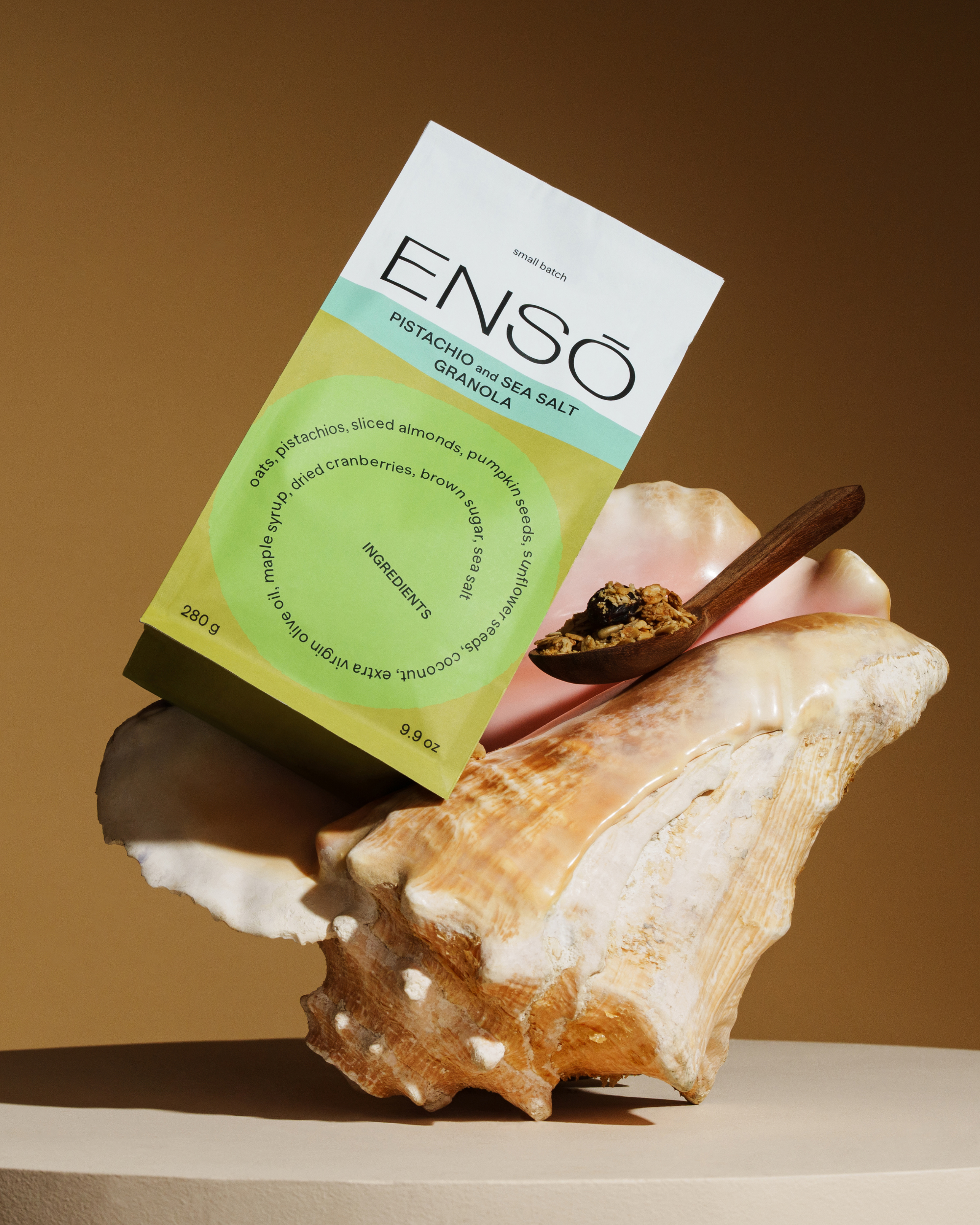 PISTACHIO and SEA SALT GRANOLA